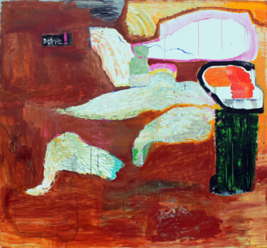 Malerei mit dem Titel "Put on your wings t…" von Sergiy Dekalyuk, Original-Kunstwerk, Öl