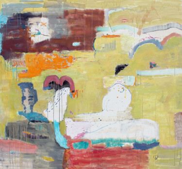제목이 "Bridge across the Y…"인 미술작품 Sergiy Dekalyuk로, 원작, 아크릴