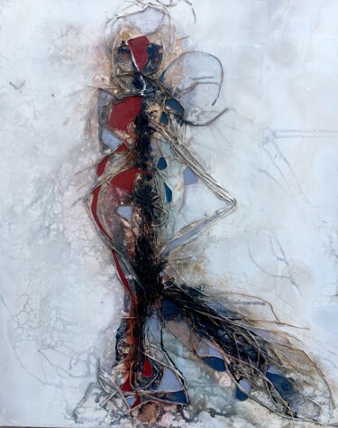 La gitane - art abstrait - art moderne Peinture intitulée "La gitane - art abs…" par Eric Leroy (Rico), Œuvre d'art originale, Acrylique Monté sur Châssis en bois