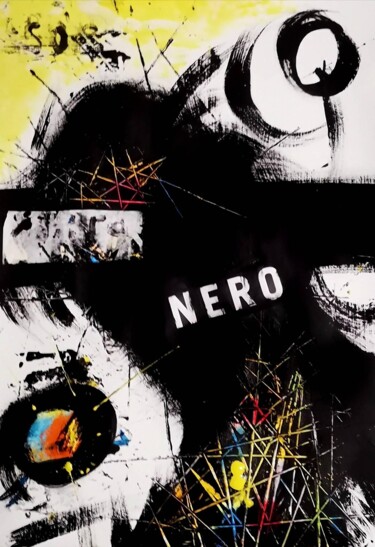 绘画 标题为“DARK” 由Alfio Catania Bruciovento, 原创艺术品, 丙烯
