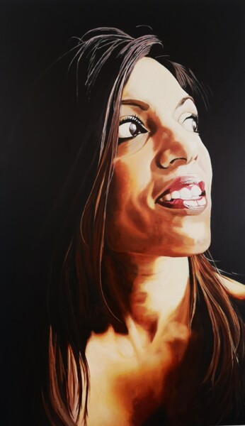 Peinture intitulée "She's" par Yann Comtat, Œuvre d'art originale, Acrylique