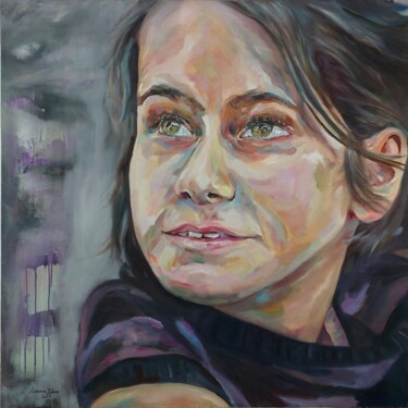绘画 标题为““Behind the time”…” 由Nesrin Yılmaz, 原创艺术品, 油