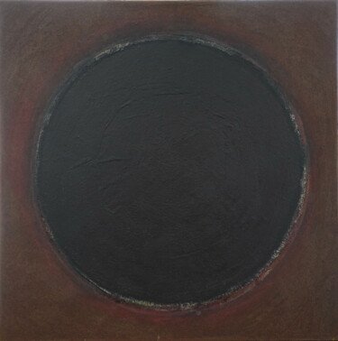 绘画 标题为“No.  1900_Dark sphe…” 由Guido Lötscher, 原创艺术品, 油