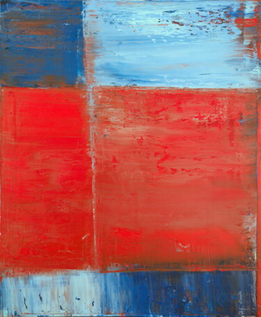 No. 1258_Untitled Malerei mit dem Titel "No. 1258_Untitled" von Guido Lötscher, Original-Kunstwerk, Öl Auf Keilrahmen aus Holz montiert