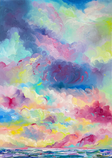 Dreams Painting titled "Dreams" by Natalie Rusinova, Original Artwork, Oil