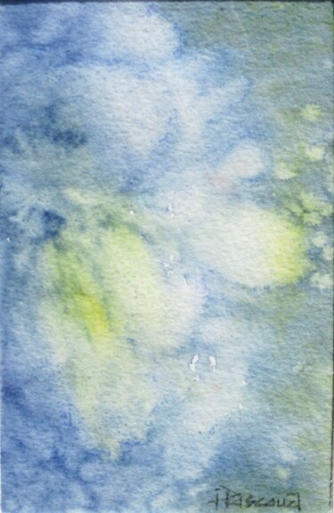 Aquarelle 10 Peinture intitulée "Aquarelle 10" par Jacqueline Pascaud, Œuvre d'art originale, Aquarelle Monté sur Autre panneau rigide