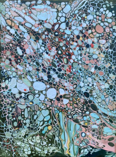제목이 "large abstract oil…"인 미술작품 Julia Brinkfrau로, 원작, 기름