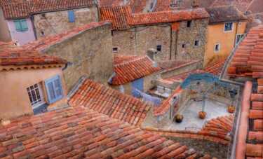 제목이 "Roofs"인 사진 Eric Vadé로, 원작, 디지털