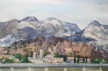 绘画 标题为“Boğaçay , Antalya ,…” 由Valentina Pushkareva, 原创艺术品, 水彩