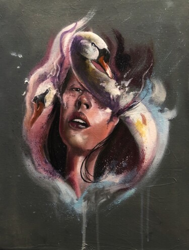 绘画 标题为“Cinigiano” 由Gianluca Fascetto, 原创艺术品, 油