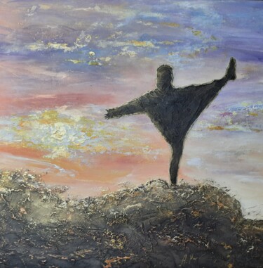 Contrast and joy of life 3 Pintura titulada "Contrast and joy of…" por Alla Kosteleckaya, Obra de arte original, Acrílico Montado en Bastidor de camill…