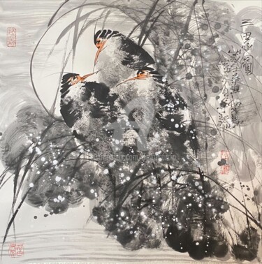 Three Herons 三思图（No.1877202880)