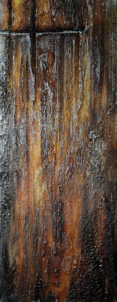 Painting titled "Série texture forma…" by Steivan Loundou, Original Artwork, Acrylic Mounted on Wood Stretcher frame