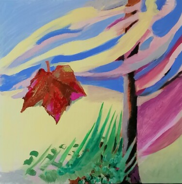 Peinture intitulée "Automne" par Valérie Blum (Valery), Œuvre d'art originale, Acrylique