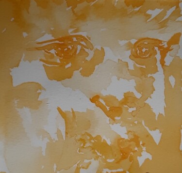 Délitement Peinture intitulée "Délitement" par Pascale Albizzati, Œuvre d'art originale, Encre Monté sur artwork_cat.