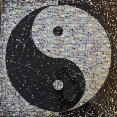 拼贴 标题为“YIN YANG #8 DOLLART” 由Galina N, 原创艺术品, 丙烯