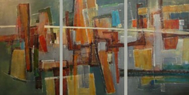 Painting titled "Game" by Martin Racko, Original Artwork, Acrylic