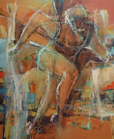 Start Painting titled "Start" by Martin Racko, Original Artwork, Acrylic