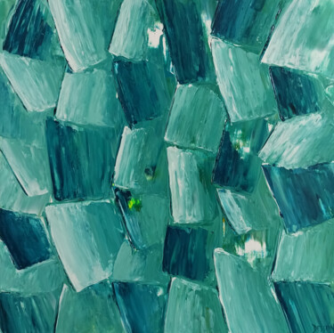 Peinture intitulée "Abstraction  2" par Delphine Dessein, Œuvre d'art originale, Acrylique
