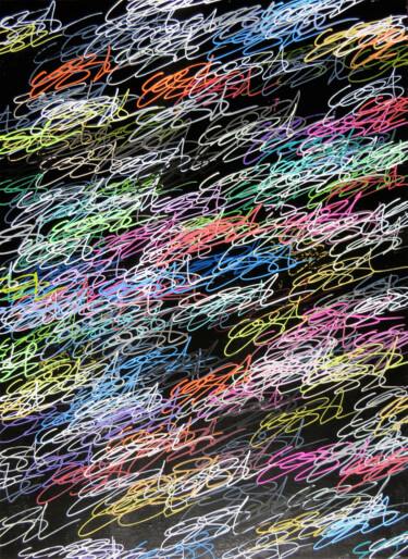 #14 COLLECTION "THE MESSAGE IS" ARTISTE ALEXANDRE TRUBERT 제목이 "#14 COLLECTION "THE…"인 미술작품 A.T.6 Alexandre Trubert로, 원작, 아크릴