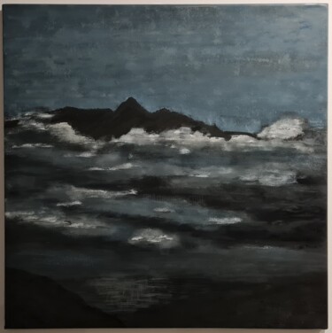 Painting titled "Retour de Can Magnou" by Vincent Fons, Original Artwork, Oil