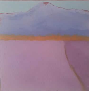 Malerei mit dem Titel "Fujisan" von Eloise Gerbert, Original-Kunstwerk, Öl