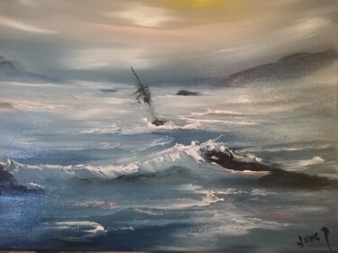 Peinture intitulée "Return #22" par Pascal Jung, Œuvre d'art originale, Huile