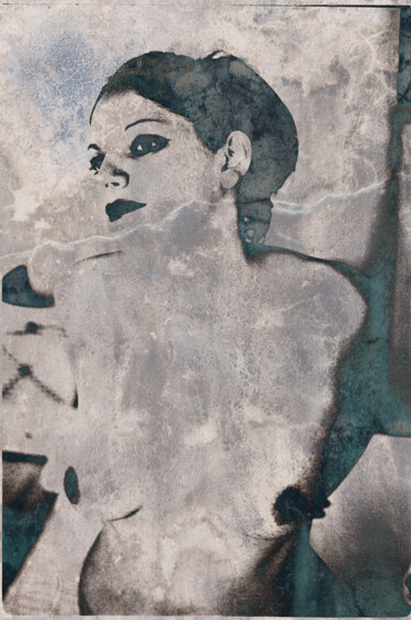 Printmaking titled "l'épreuve du temps…" by Tato, Original Artwork, 2D Digital Work