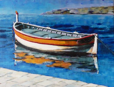 Peinture intitulée "Le Pointu" par Claude Bonnin, Œuvre d'art originale, Acrylique