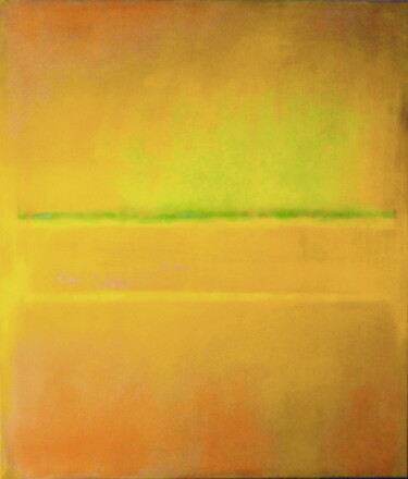 No. 1053_Sun breeze II 绘画 标题为“No. 1053_Sun breeze…” 由Guido Lötscher, 原创艺术品, 油