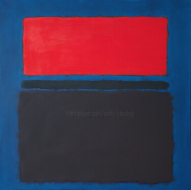 No. 1004_Serenity I 绘画 标题为“No. 1004_Serenity I” 由Guido Lötscher, 原创艺术品, 油
