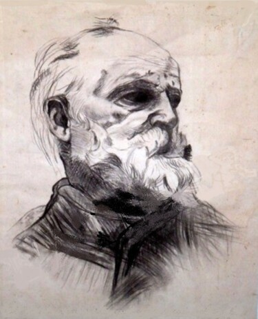 Dessin intitulée "Victor" par Isabelle Jura, Œuvre d'art originale, Graphite
