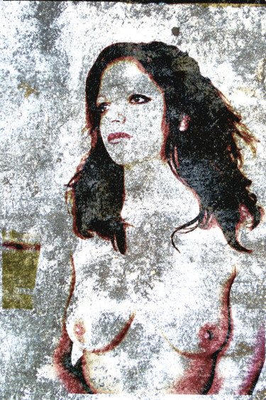 Printmaking titled "l'épreuve du temps…" by Tato, Original Artwork, 2D Digital Work