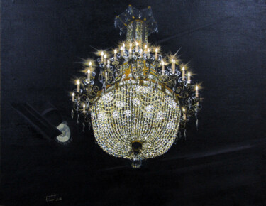 Pintura titulada "Llum sobirana" por Josep Maria Fontanet Sureda, Obra de arte original, Oleo Montado en Bastidor de camilla…
