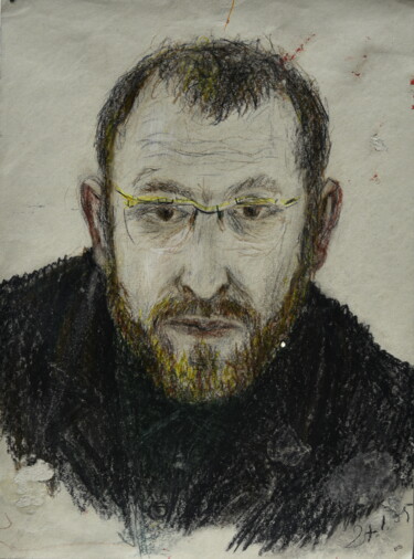 Self 1965 Dibujo titulada "Self 1965" por Blago Simeonov, Obra de arte original, Pastel