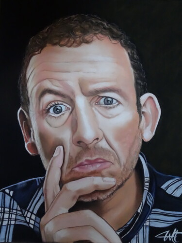 Ζωγραφική με τίτλο "Dany BOON" από Catherine Wernette, Αυθεντικά έργα τέχνης, Παστέλ