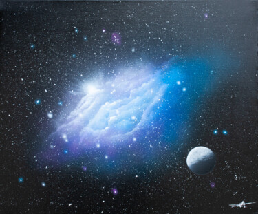 제목이 "NGC-73651"인 미술작품 Pascal Genevois로, 원작, 아크릴