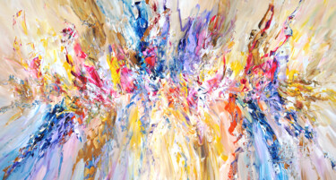 Soft Daydream L 1 Schilderij getiteld "Soft Daydream L 1" door Peter Nottrott, Origineel Kunstwerk, Acryl