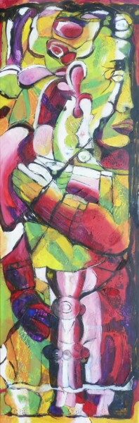 "Alaghom Naom" Peinture intitulée ""Alaghom Naom"" par Barbara Piatti, Œuvre d'art originale, Huile Monté sur Châssis en bois