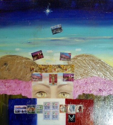 Malerei mit dem Titel "A PARIS... LOUVRE" von Beatriz Zucaro, Original-Kunstwerk, Öl Auf Keilrahmen aus Holz montiert