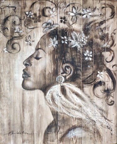 Passion to the nature 绘画 标题为“Passion to the natu…” 由Olga Soldatova, 原创艺术品, 丙烯