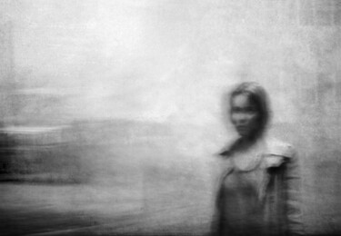 摄影 标题为“Panne de voiture....” 由Philippe Berthier, 原创艺术品, 操纵摄影