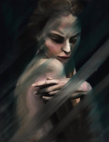 Pittura intitolato "Shameless" da Gianluca Fascetto, Opera d'arte originale, Olio