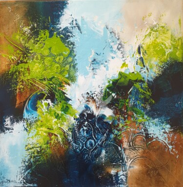 Peinture intitulée "MIRAGE" par Aylen, Œuvre d'art originale, Acrylique