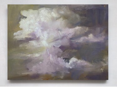 제목이 "Violet clouds"인 미술작품 Liza Orlovska로, 원작, 기름