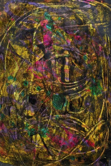 "le fil d'or   (fait…" başlıklı Tablo Francisco  Duart Mendes tarafından, Orijinal sanat, Akrilik