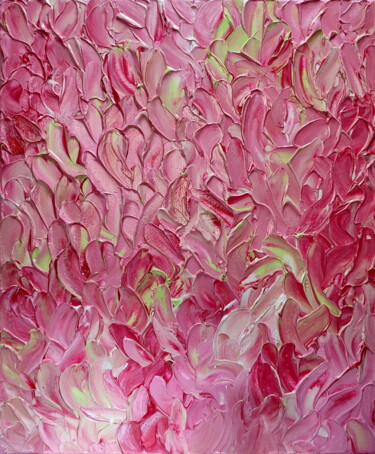 绘画 标题为“Blooming magnolia” 由Anatolii Kazymyrchuk, 原创艺术品, 丙烯 安装在木质担架架上