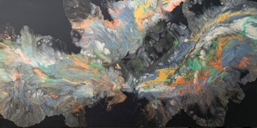 Shimmer Peinture intitulée "Shimmer" par Jasmin Anderleit, Œuvre d'art originale, Acrylique