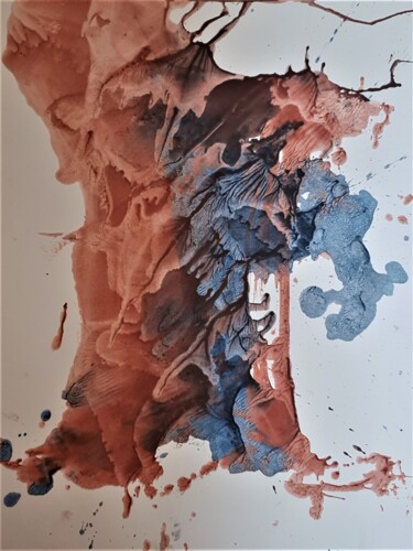 Peinture intitulée "sans" par Chamartin, Œuvre d'art originale, Acrylique