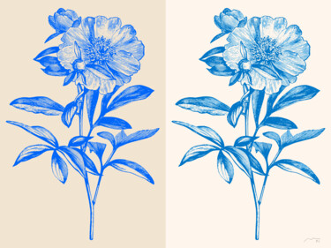 数字艺术 标题为“composition n18” 由Marco Victorino, 原创艺术品, 数字油画